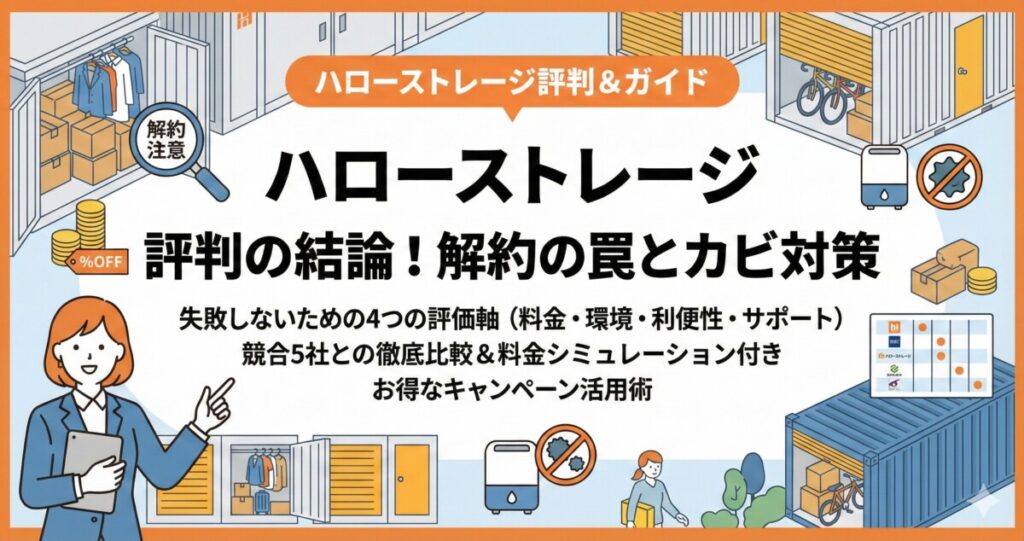 ハローストレージ 評判