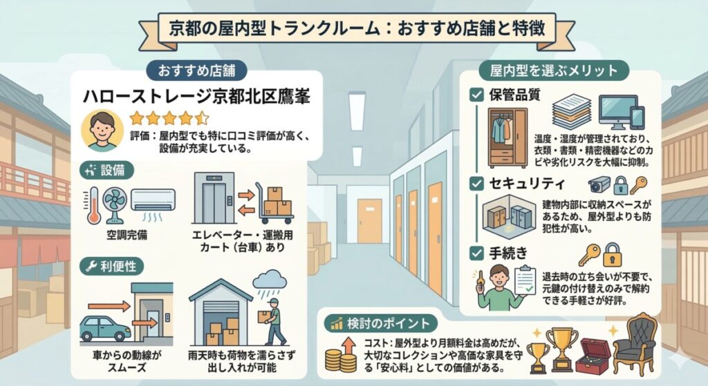 おすすめ店舗:ハローストレージ京都北区鷹峯 図解イラスト