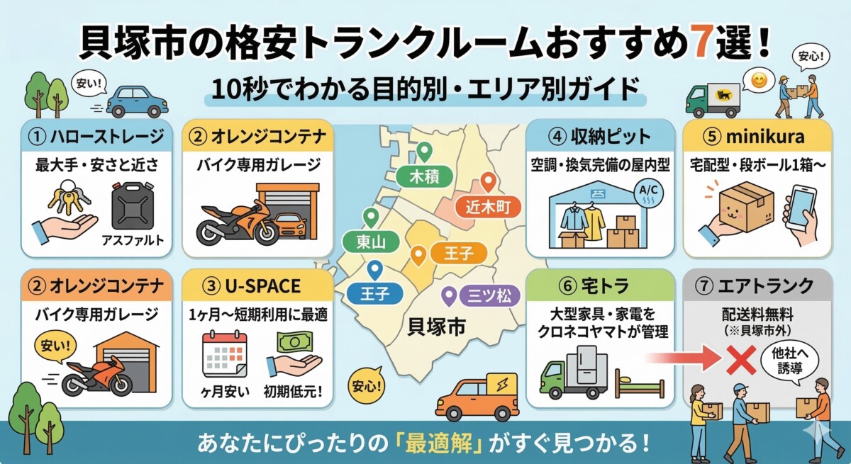 トランクルーム 貝塚