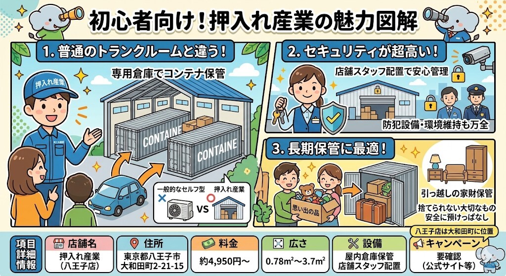 押入れ産業の特徴と魅力をわかりやすく図解