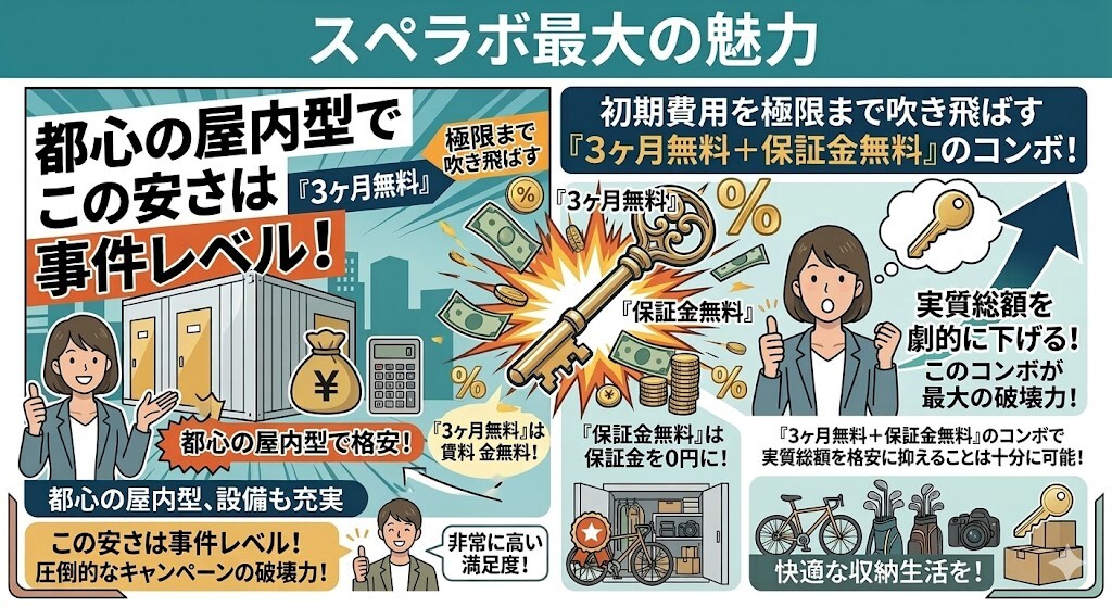 スペラボの最大の魅力をわかりやすく図解