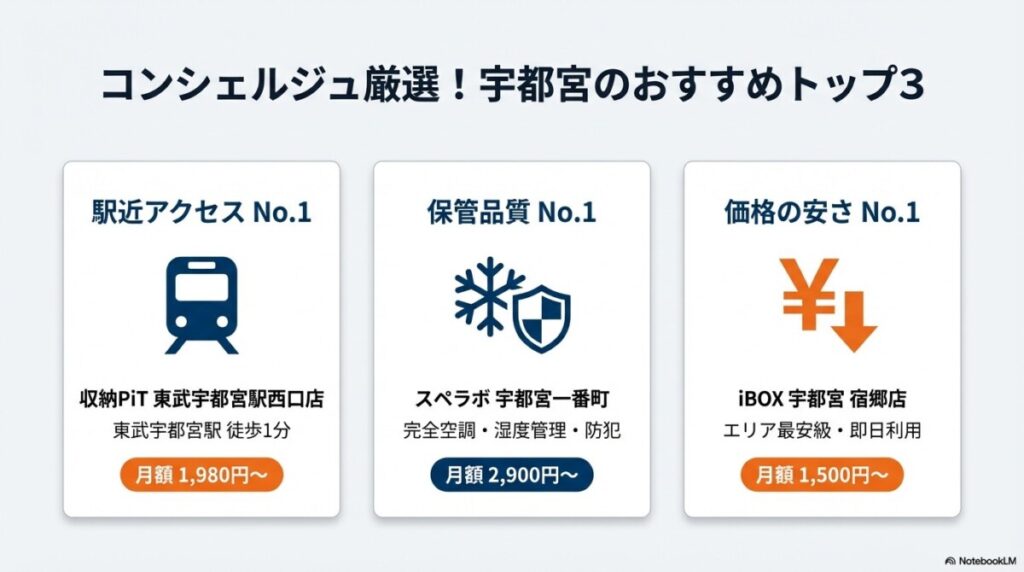コンシェルジュ厳選!目的別おすすめトランクルーム10選