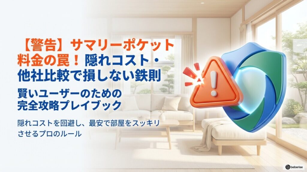 【警告】サマリーポケット料金の罠！隠れコスト・他社比較で損しない鉄則のアイキャッチ