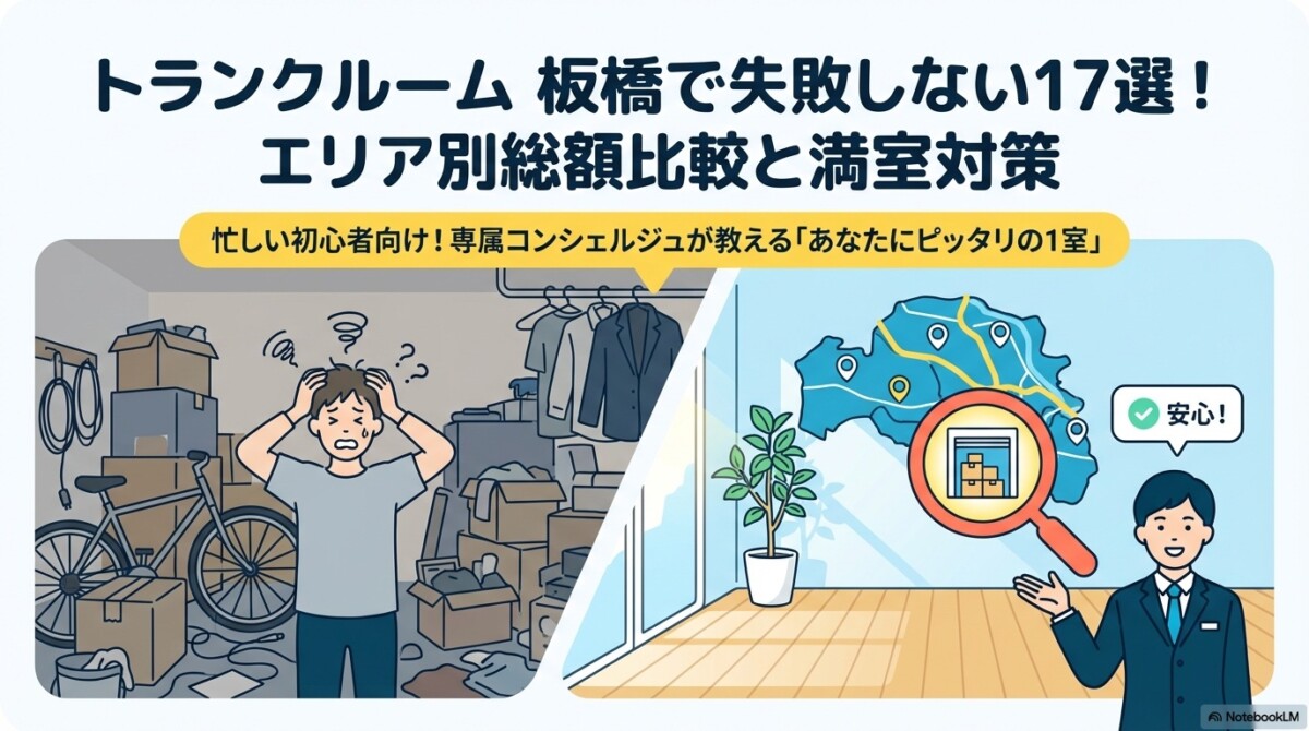 トランクルーム 渋谷で迷ったらコレ!実質コスト比較17選とTOP3